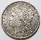 1896 $1 Morgan Silver Dollar Uncirculated - RAW - Nice Original Toned Coin