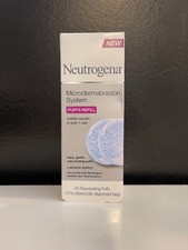 Neutrogena Microdermabrasion System Puffs Refill 24 Rejuvenating Attachment Head