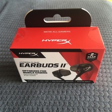 New HyperX Cloud Earbuds II Gaming Earbuds with Mic - Black Color