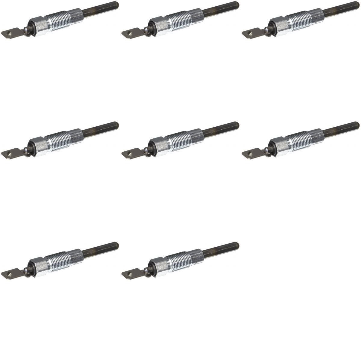 Set of 8 BorgWagner Diesel Glow Plug 176399 for Cadillac Oldsmobile Buick 79-86