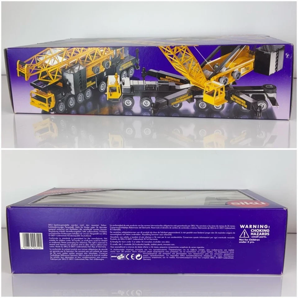 7-осевой автомобильный кран siku 1:55 LIEBHERR Liebherr - Изображение 3 из 4