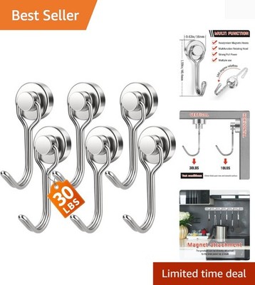 Magnetic Hooks, 30lbs+ Strong Magnetic Hooks for Refrigerator, 2026 Cruise Sh...