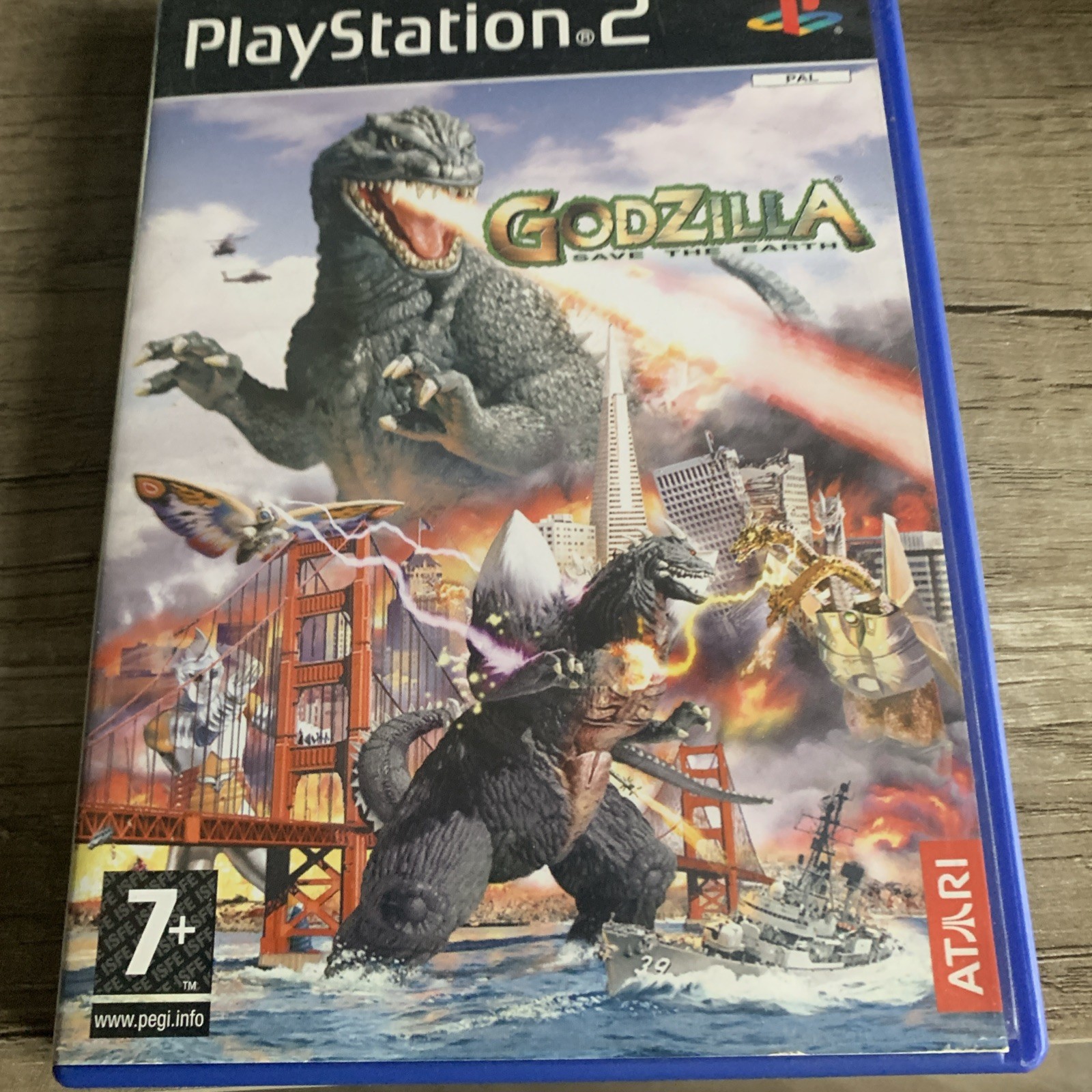 Godzilla: Save The Earth (PAL Sony PS2, 2004) *VGC* *inc manual*