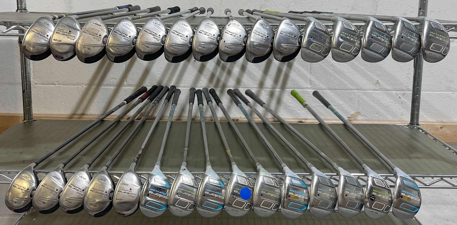 Wholesale Lot of 30 Golf Clubs - Cobra Baffler Hybrids