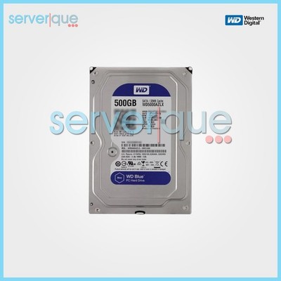 Western Digital Blue WD5000AZLX 500GB 3.5'' SATA 6Gbps 64MB 7200RPM Internal HDD