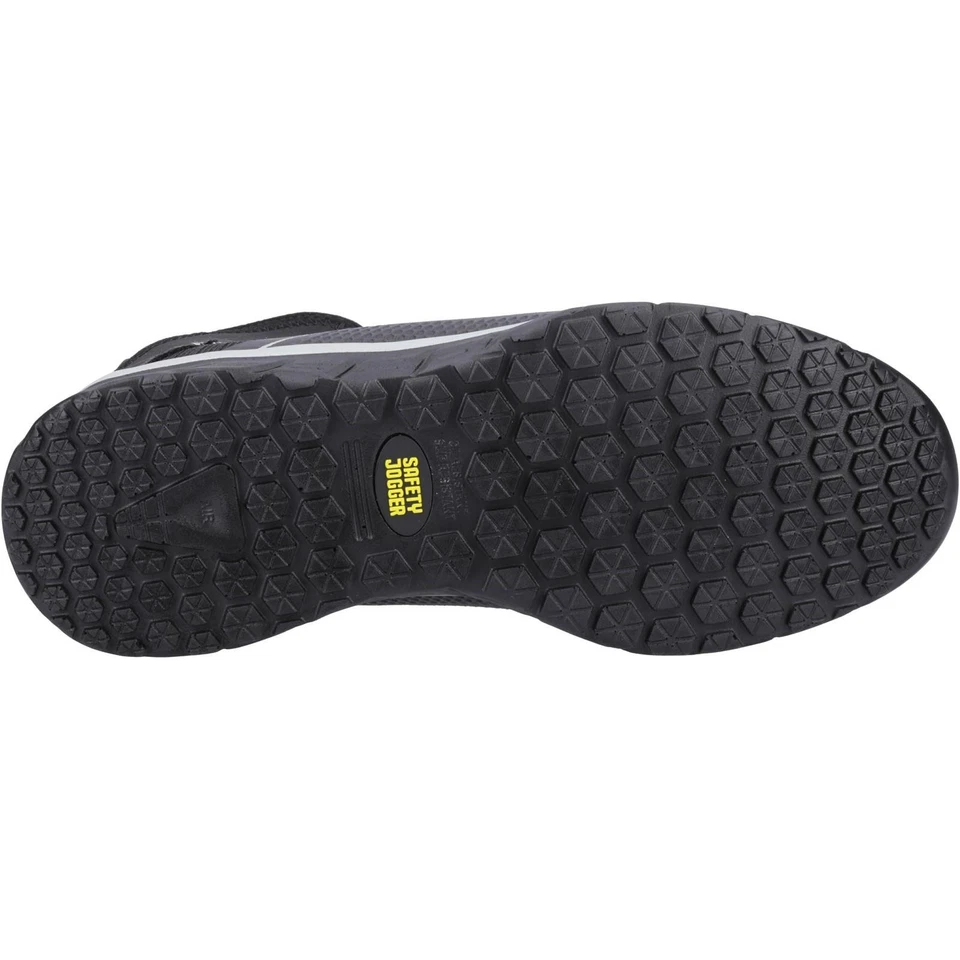 Safety Jogger LIGERO2 S1P Hommes Mi Sécurité Coffre Protection Travail Wear Noir - Photo 4/4
