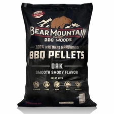 Lignetics FK18 20 lbs Bear Mountain BBQ Smoker Pellets  Oak