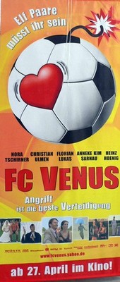 FC Venus - Banner / Kinobanner Größe 80cm x 272cm