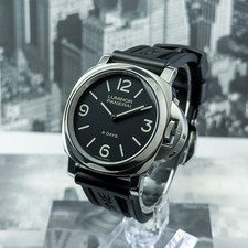 Panerai Luminor 44mm 8 Days Steel Black Watch - PAM00560 - Complete Set 3