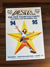 Desire Rave Flyer , A5 -A4 Fold Out , 94/95