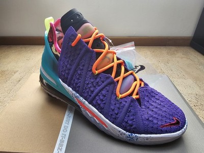 Nike LeBron 18 XVIII Best Of 10-18 Lila - Neu Originalverpackt - EU 42,5