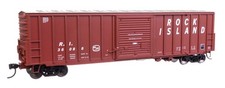 Walthers Mainline HO Scale 50' ACF Exterior Post Boxcar Rock Island 36088