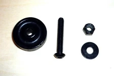 VINTAGE SINGER TREADLE SEWING MACHINE CAST BASE WHEEL, 3/8" WIDE