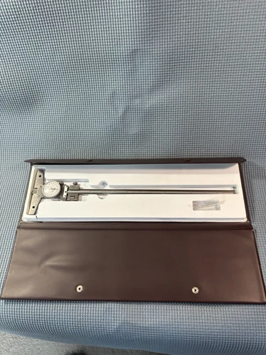 MITUTOYO P/N 31 Dial Depth Caliper O-12” Range .001 Graduation