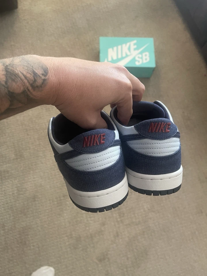 Size 8.5 - Nike Zoom Dunk Pro SB Low Binary Blue - Image 4 of 4