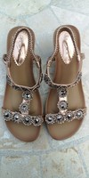 Lunar Women's Rose Gold Sandals UK 7 EU 40 NEW