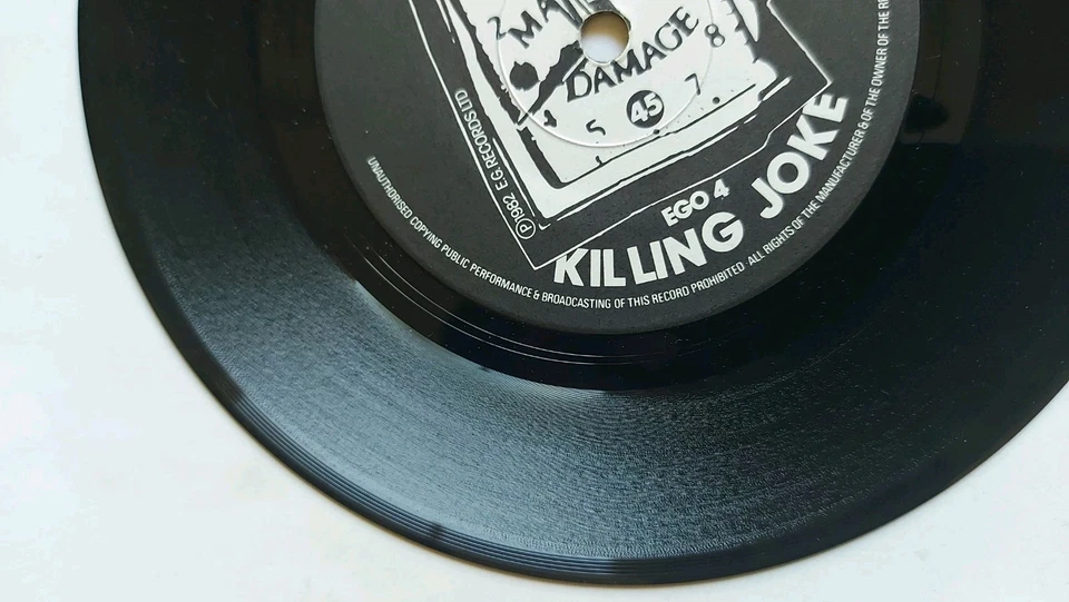 KILLING JOKE - Job Lot Bundle of 4 x 7" Vinyl Singles Foto 3 de 4