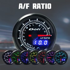 2 52mm Digital Pointer 7 Color Led Car Narrowband Air Fuel Ratio Gauge Meter