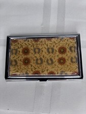 Retro style Business Silver Credit Card Holder I.D. Business card Case