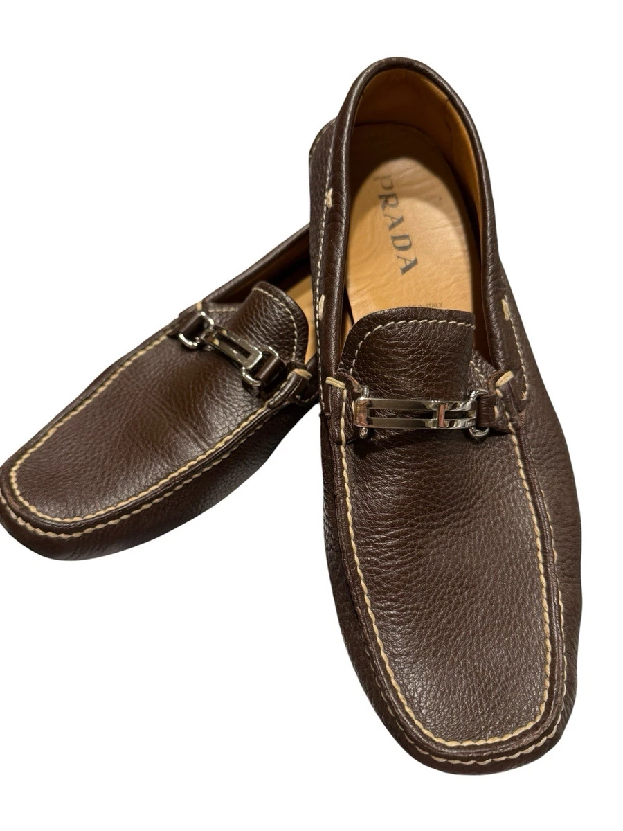 PRADA Loafer Brown Casual Shoes for Men for sale | eBay