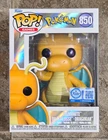 Funko POP! Dragonite Pearlescent #850 Pokemon Center Exclusive  w/ Protector