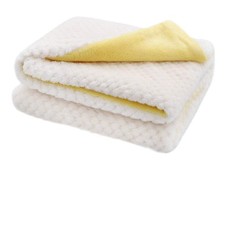 Premium Fluffy Fleece Dog Blanket Soft and Warm Reversible Flannel Pet Blanke...