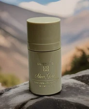 Givenchy III SHEER GOLD .5oz  Dusting Powder For Women Travel Size Rare Vintage