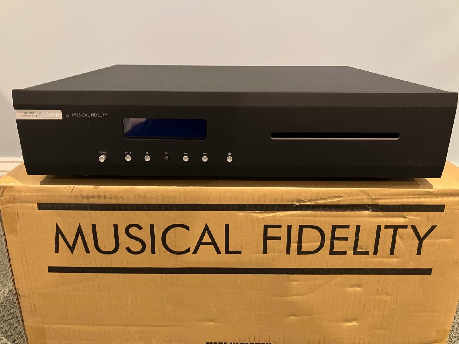 Musical Fidelity M2scd Compact Disc Player (Black)