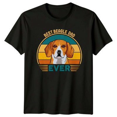 Best Beagle Dad Ever Herren T-Shirt Beagle Hundebesitzer Haustiere Vatertag