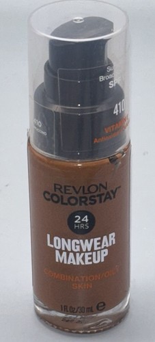 REVLON Colorstay LONGWEAR MAKEUP 24 Hr 401 Deep SPF 15 Combination/Oily - Picture 1 of 3