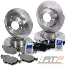 BREMSSCHEIBEN+BREMSBELÄGE BREMSKLÖTZE VORNE+HINTEN FÜR BMW 3ER E36 316+318