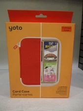 YOTO Card Case for Yoto Audio Cards - Fruit Punch Orange - Holds 64 Cards