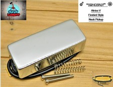 G.M. SongBird Firebird Type Neck Pickup Alnico 5 Magnets Chrome