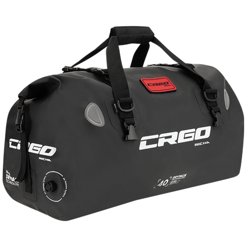 Richa CRGO Major Bag Motorcycle Luggage 40L Black