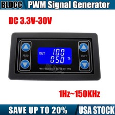 PWM Signal Generator Adjustable Module Frequency Duty Cycle 1Hz-150KHz DC3.3-30V