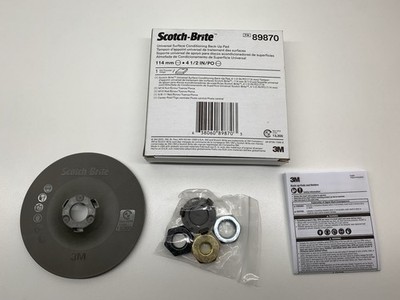 Scotch Brite 89870 Surface Conditioning Back Up Pad 4.5 