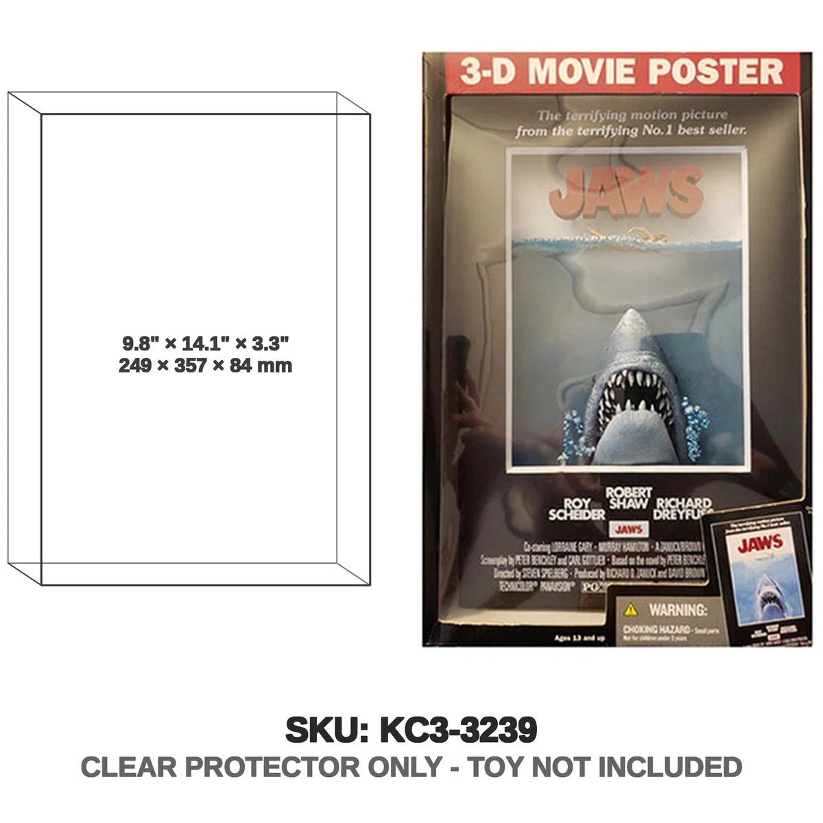 jaws 3d poster products for sale | eBay