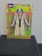 2026 Topps Chrome Marvel #96 Revelation Gold Checkered Refractor 45/50