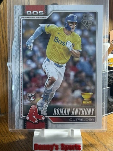 2026 Topps Series 1 Roman Anthony #189 RC Super Box Oversized Jumbo Card Red Sox