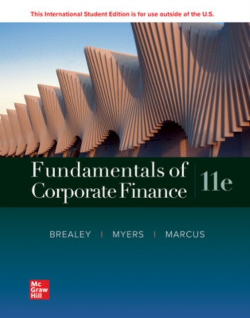 Fundamentals of Corporate Finance ISE by Alan Marcus (Paperback Book)