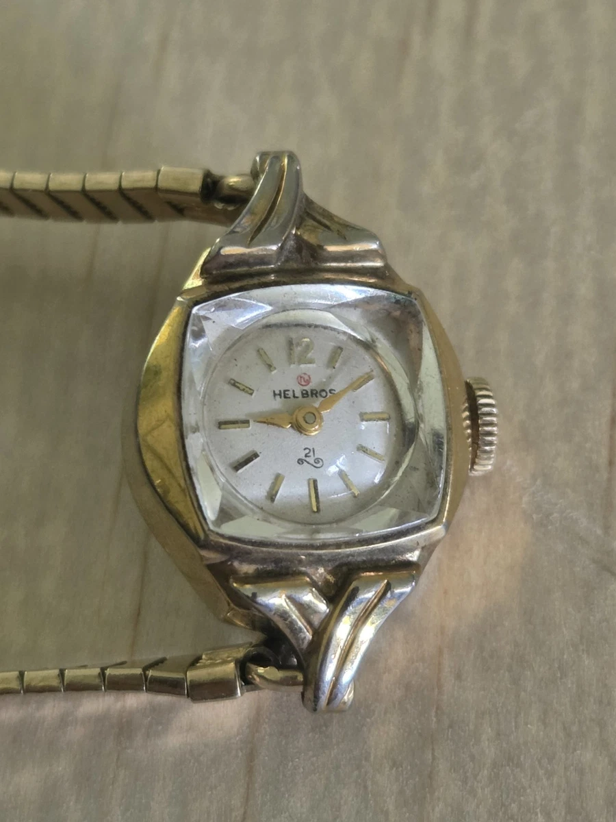 Helbros Women Stainless Steel Band Wristwatches for sale | eBay display picture 2