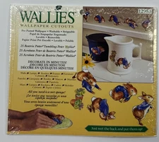Wallies 12953 Beatrix Potter Peter Rabbit 25 Removable Wallpaper Decorations