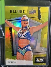 2022 AEW Upper Deck ALLURE Tay Melo Yellow Taxi #12