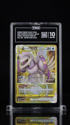 Origin Forme Palkia VSTAR graded TAG 10 for sale on eBay