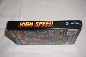 High Speed (Nintendo NES) Complete in Box CIB
