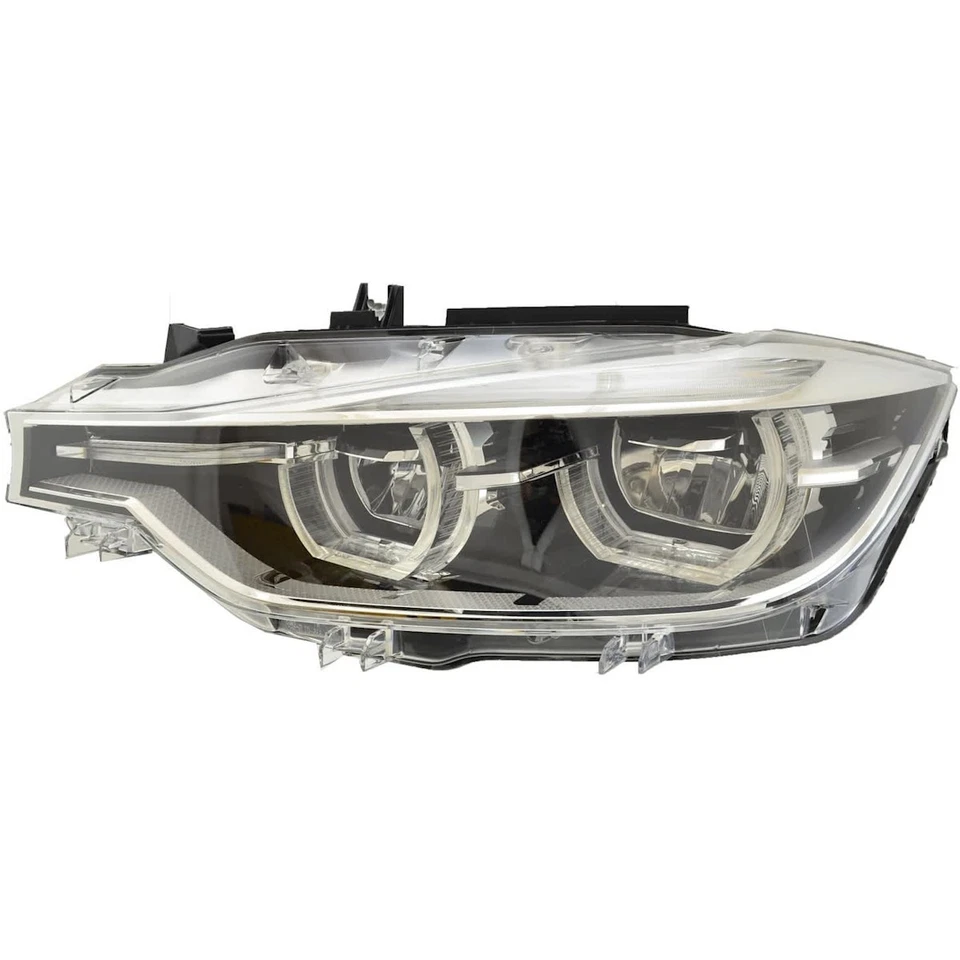 SET-H57012102961 Hella Headlights Lamps Set of 2  Driver & Passenger Side Pair Foto 4 de 4
