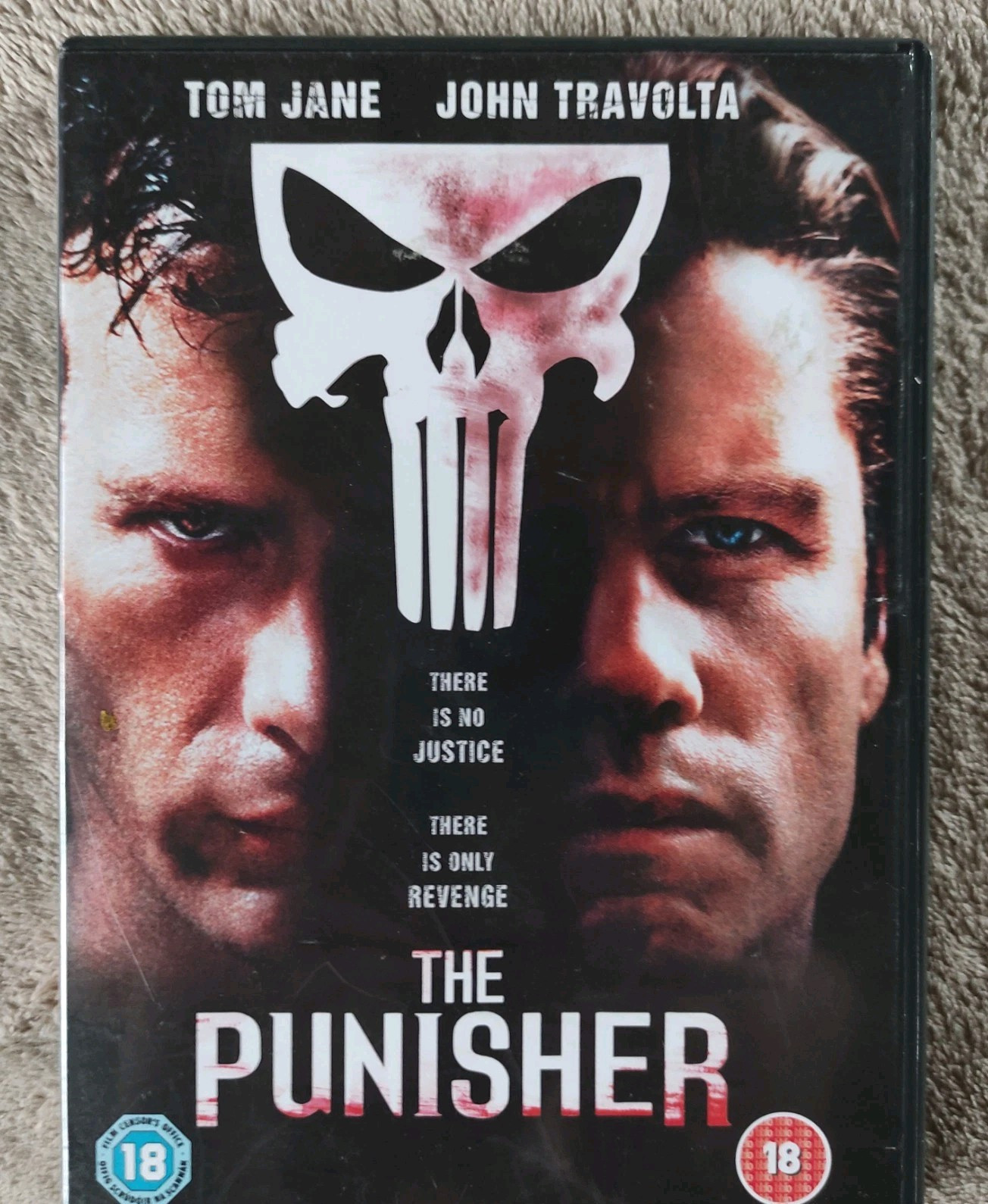 The Punisher DVD ❤️ (2014) Thomas Jane John Travolta GC