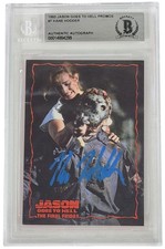 Kane Hodder signed Trading Card Jason Voorhees - Jason Beckett Authentication