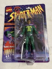 Marvel Comics Legends Retro PROWLER Spider-Man 6    Figure Green Hasbro New