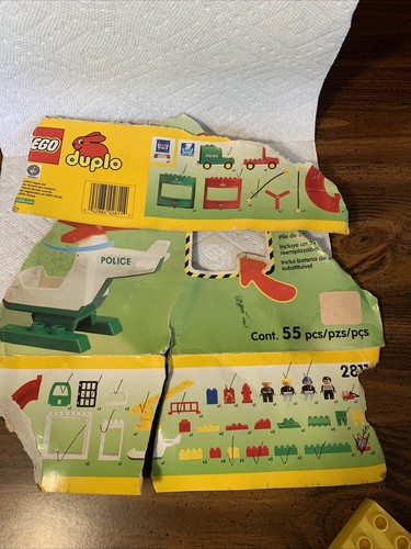 VTG DUPLO set #2811 Town Fire Rescue Station 1999 Police 71% Complete #1 - Picture 12 of 12